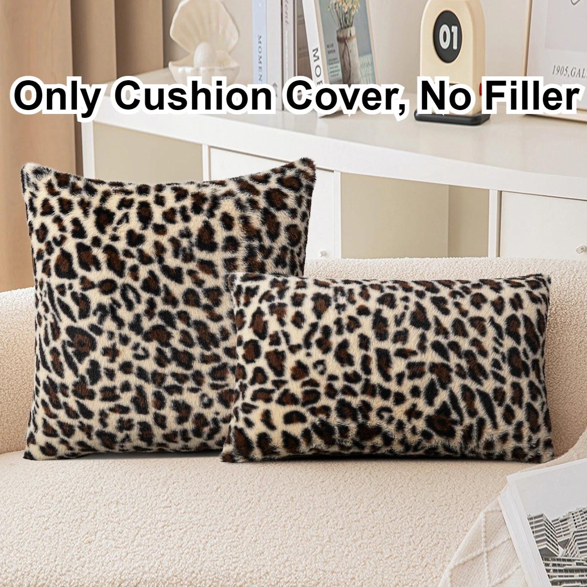 Soft Faux Fur Leopard Print Pillowcases with Zipper 30x50 45x45 Winter Plush Cushion Cover for Sofa Living Room Housse Coussin 1PC-30x50cm
Soft Faux Fur Leopard Print Pillowcases with Zipper 30x50 45x45 Winter Plush Cushion Cover for Sofa Living Room Housse Coussin 1PC-30x50cm