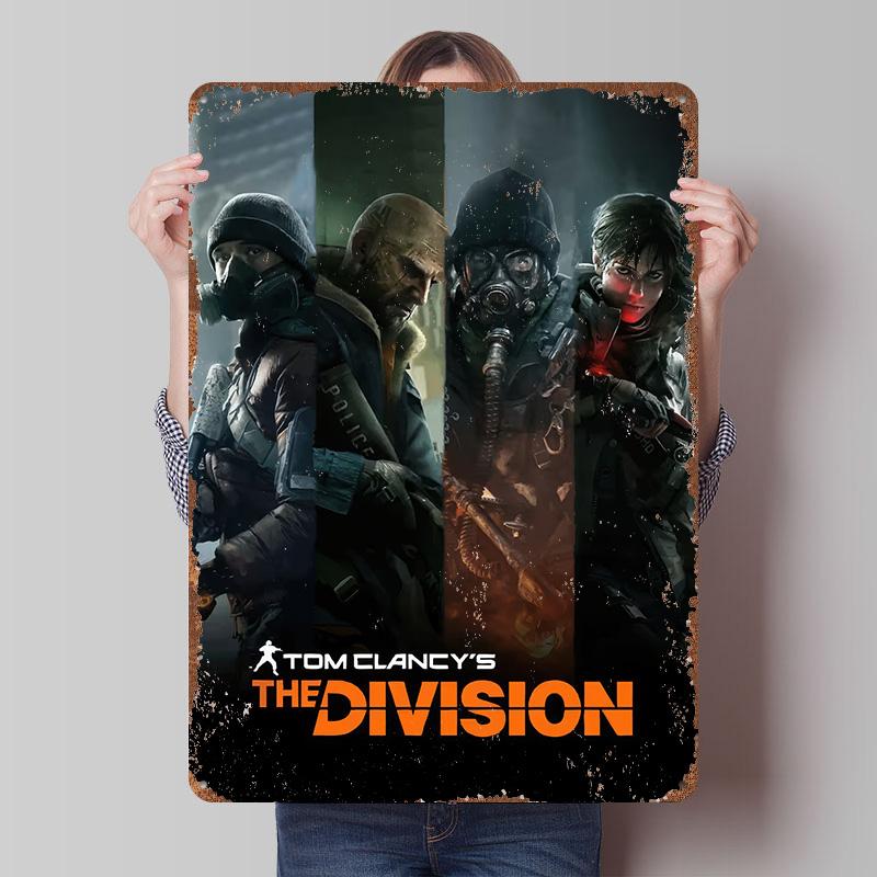 Постер игры Tom Clancy s The Division Индивидуальное настенное искусство Винтажные металлические таблички Ретро жестяная табличка для мужской комнаты Декор для геймера 7.9x11.8In(20x30cm)
Постер игры Tom Clancy s The Division Индивидуальное настенное искусство Винтажные металлические таблички Ретро жестяная табличка для мужской комнаты Декор для геймера 7.9x11.8In(20x30cm)
