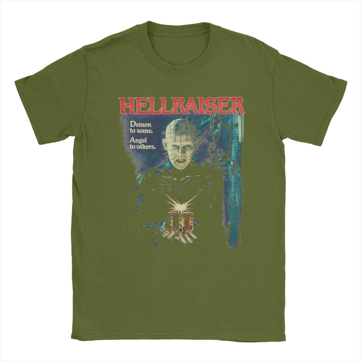 Men T-Shirts Hellraiser Pinhead Vintage Cotton Tees Short Sleeve T Shirts Round Neck Clothes Gift 4XL
Men T-Shirts Hellraiser Pinhead Vintage Cotton Tees Short Sleeve T Shirts Round Neck Clothes Gift 4XL