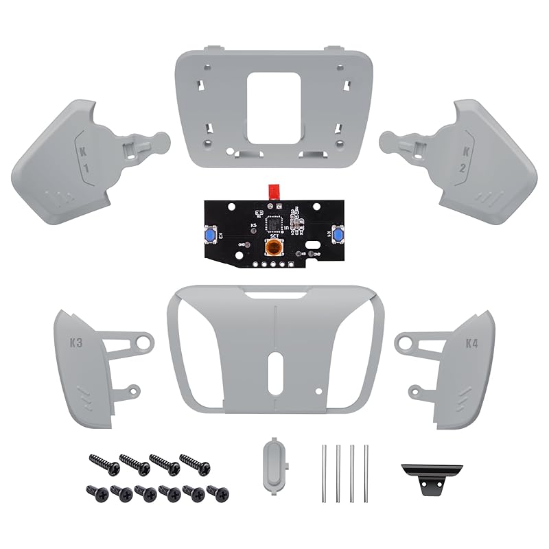 Rather than a controller with back buttons, turns RISE into a RISE4 kit – eXtremeRate Redesigned K1 K2 K3 eXtremeRate for all K4 back button housing &
Rather than a controller with back buttons, turns RISE into a RISE4 kit – eXtremeRate Redesigned K1 K2 K3 eXtremeRate for all K4 back button housing &