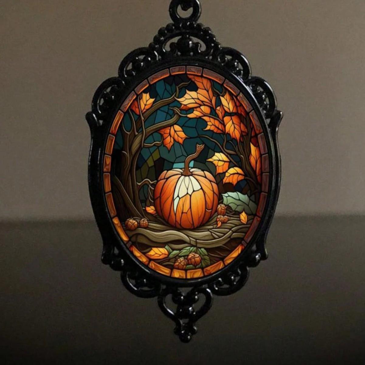 Підвіска Рельєфна Класична Хелловінська Готична Гарбуз Магічне Дзеркало Намисто 50CM
Підвіска Рельєфна Класична Хелловінська Готична Гарбуз Магічне Дзеркало Намисто 50CM