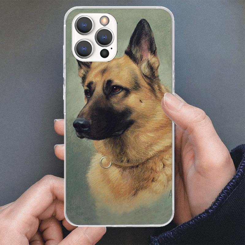 German Shepherd Dog Phone Case For iPhone 17 16 15 14 13 12 11 Pro Max Mini Plus Air 7 SE 8 Soft Silicone Print Shell Funda For iPhone 14 Pro Max
German Shepherd Dog Phone Case For iPhone 17 16 15 14 13 12 11 Pro Max Mini Plus Air 7 SE 8 Soft Silicone Print Shell Funda For iPhone 14 Pro Max