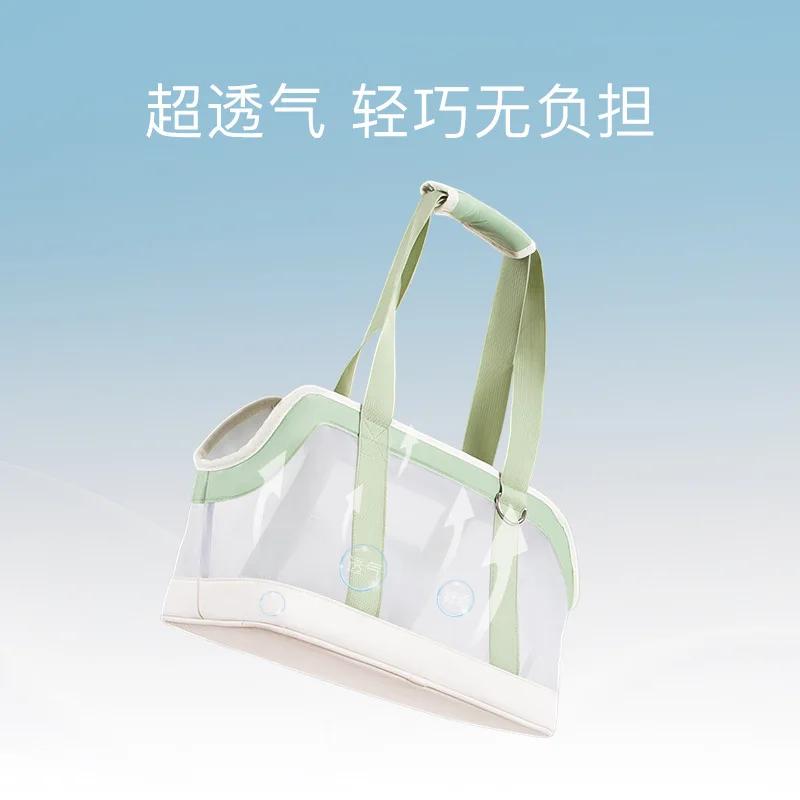 Pet Cat Bag Portable Light Scratch-resistant Cat Going Out Bag Strap Shoulder Strap Large Capacity Fresh Dog Travel Handbag зелёный
Pet Cat Bag Portable Light Scratch-resistant Cat Going Out Bag Strap Shoulder Strap Large Capacity Fresh Dog Travel Handbag зелёный