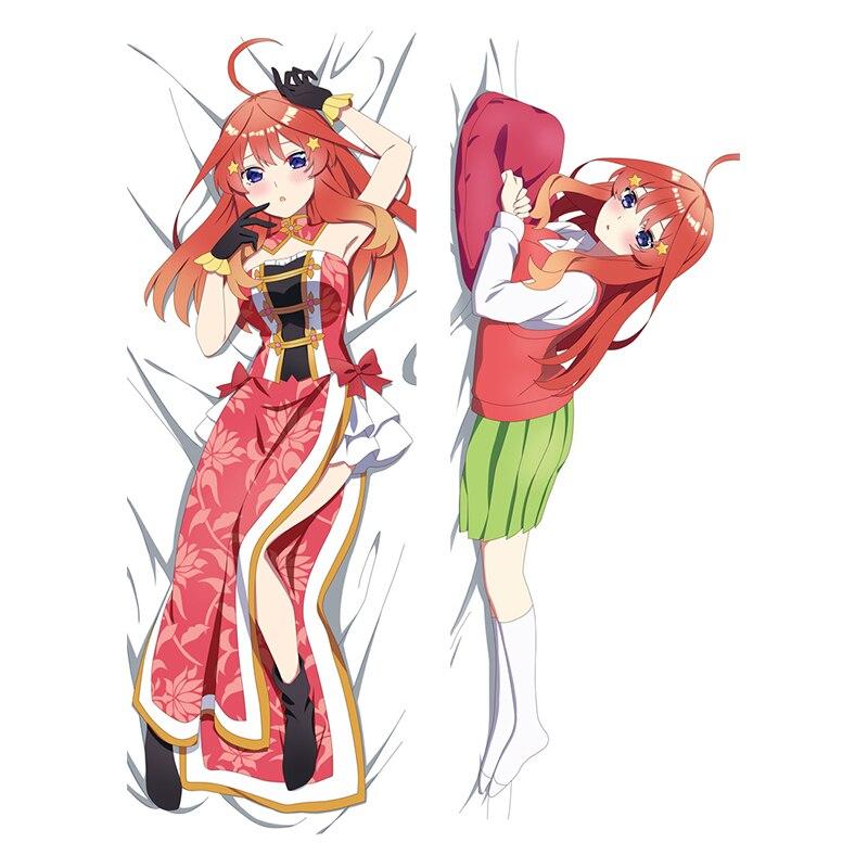 60x180 см, милая наволочка с двухсторонним принтом Nakano Itsuki, квинтэссенция Quintuplets, аниме, косплей, Dakimaura, обнимающая наволочка для тела
60x180 см, милая наволочка с двухсторонним принтом Nakano Itsuki, квинтэссенция Quintuplets, аниме, косплей, Dakimaura, обнимающая наволочка для тела