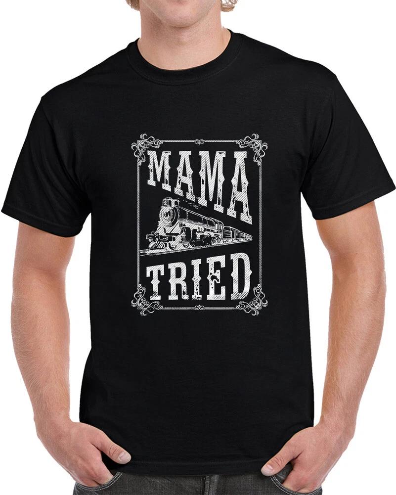 Mama Tried Retro 100% Cotton T-shirt Mens Womens Tees Top M
Mama Tried Retro 100% Cotton T-shirt Mens Womens Tees Top M