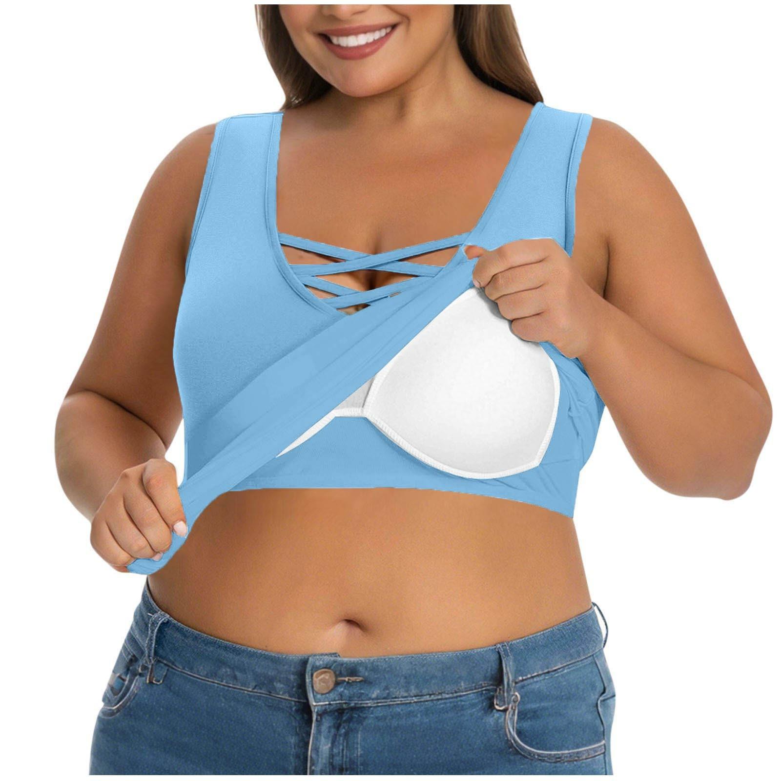 Women’s Plus Size Nursing Bra with Soft Removable Pads Wirefree Maternity Bralette Adjustable Straps for Breastfeeding Support XXXXL
Women’s Plus Size Nursing Bra with Soft Removable Pads Wirefree Maternity Bralette Adjustable Straps for Breastfeeding Support XXXXL