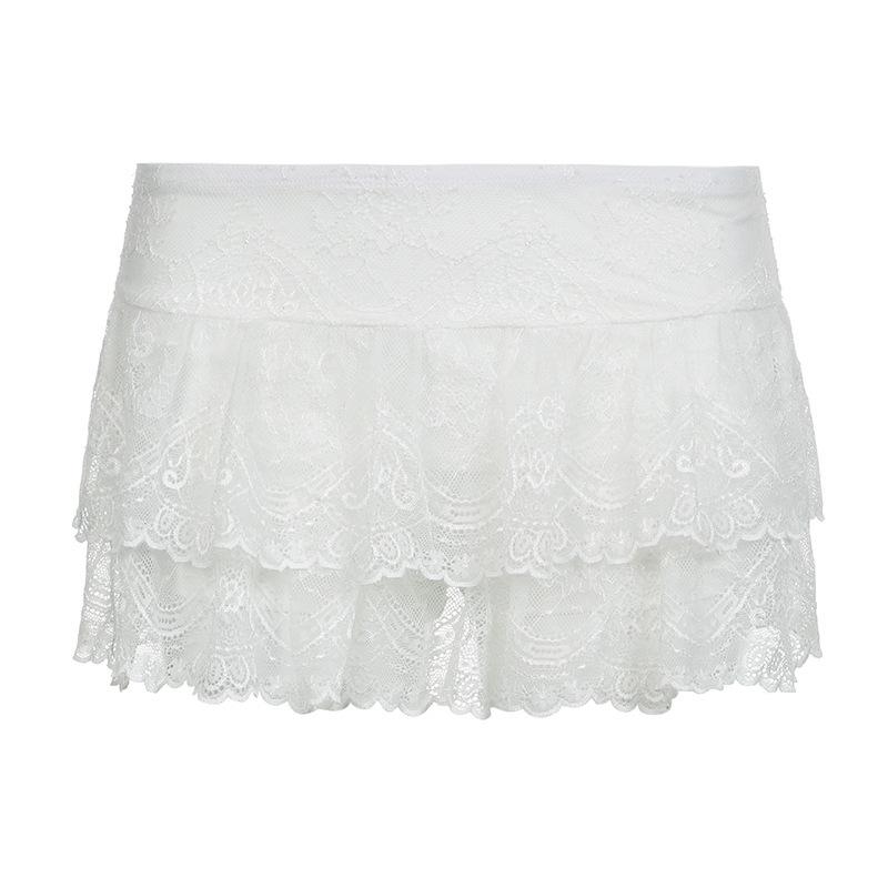 Ballet Style Basic Solid Color High Waist Elastic Double Layer Lace Cake Skirt Young Female Slim Dance Miniskirt Pants L чорний
Ballet Style Basic Solid Color High Waist Elastic Double Layer Lace Cake Skirt Young Female Slim Dance Miniskirt Pants L чорний