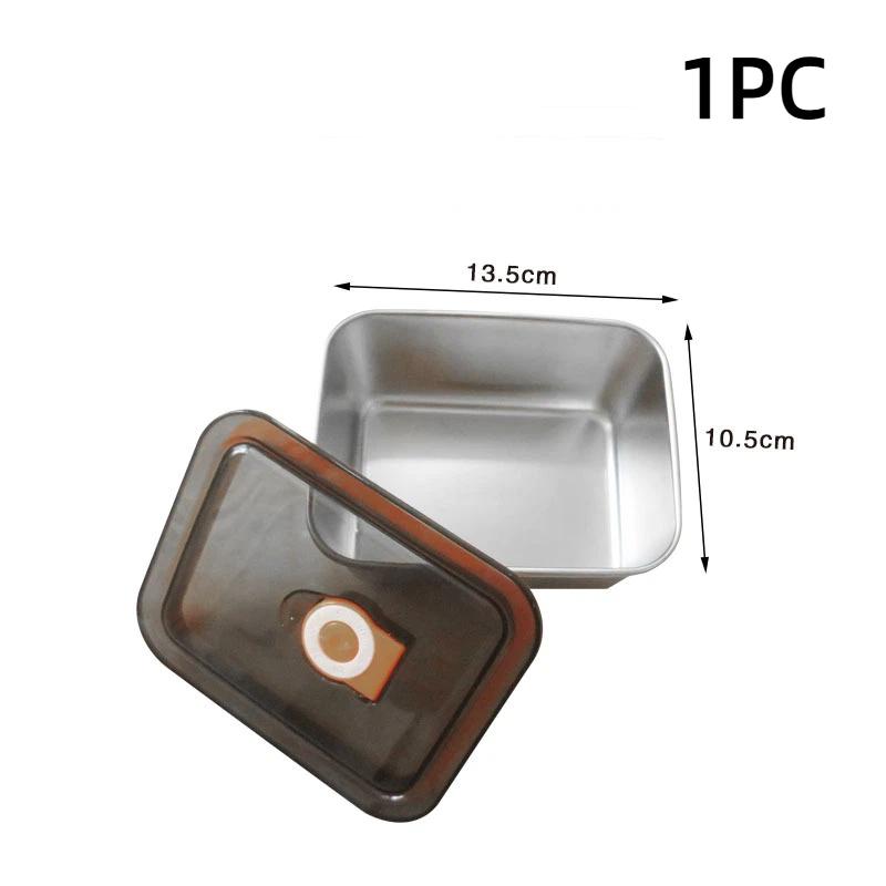 4pc Stainless Steel Food Storage Containers Set Thickened Leakproof Stackable For Fridge Freezer And Pantry Organization
4pc Stainless Steel Food Storage Containers Set Thickened Leakproof Stackable For Fridge Freezer And Pantry Organization