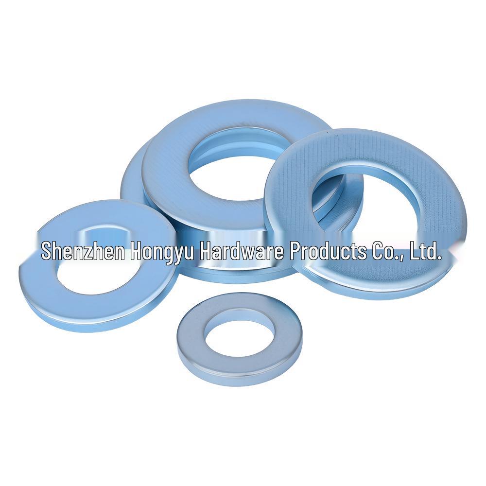 Galvanized Carbon Steel Oversized Flat Washer, Blue-White Zinc Finish, Wide Outer Diameter Screw Spacer. M10*30*2.5-1 piece
Galvanized Carbon Steel Oversized Flat Washer, Blue-White Zinc Finish, Wide Outer Diameter Screw Spacer. M10*30*2.5-1 piece