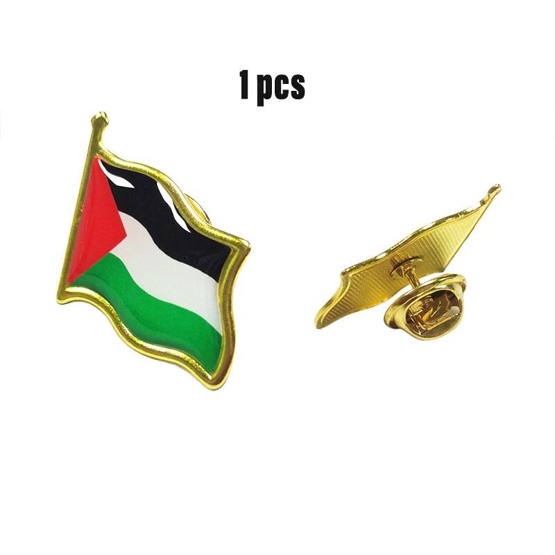 Газа Поддержка Палестины Флаг Брошь Металлический Значок Сувенир Аксессуар для Одежды 1PCS
Газа Поддержка Палестины Флаг Брошь Металлический Значок Сувенир Аксессуар для Одежды 1PCS