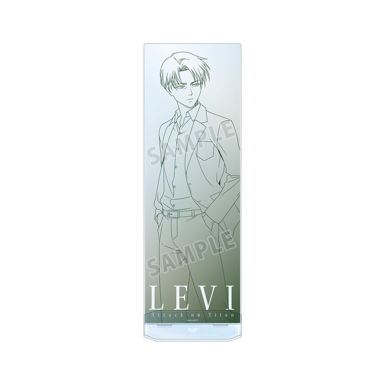 Атака титанов Оригинальная иллюстрация Levi Steps Line Drawing Ver. Очень большая акриловая подставка
Атака титанов Оригинальная иллюстрация Levi Steps Line Drawing Ver. Очень большая акриловая подставка