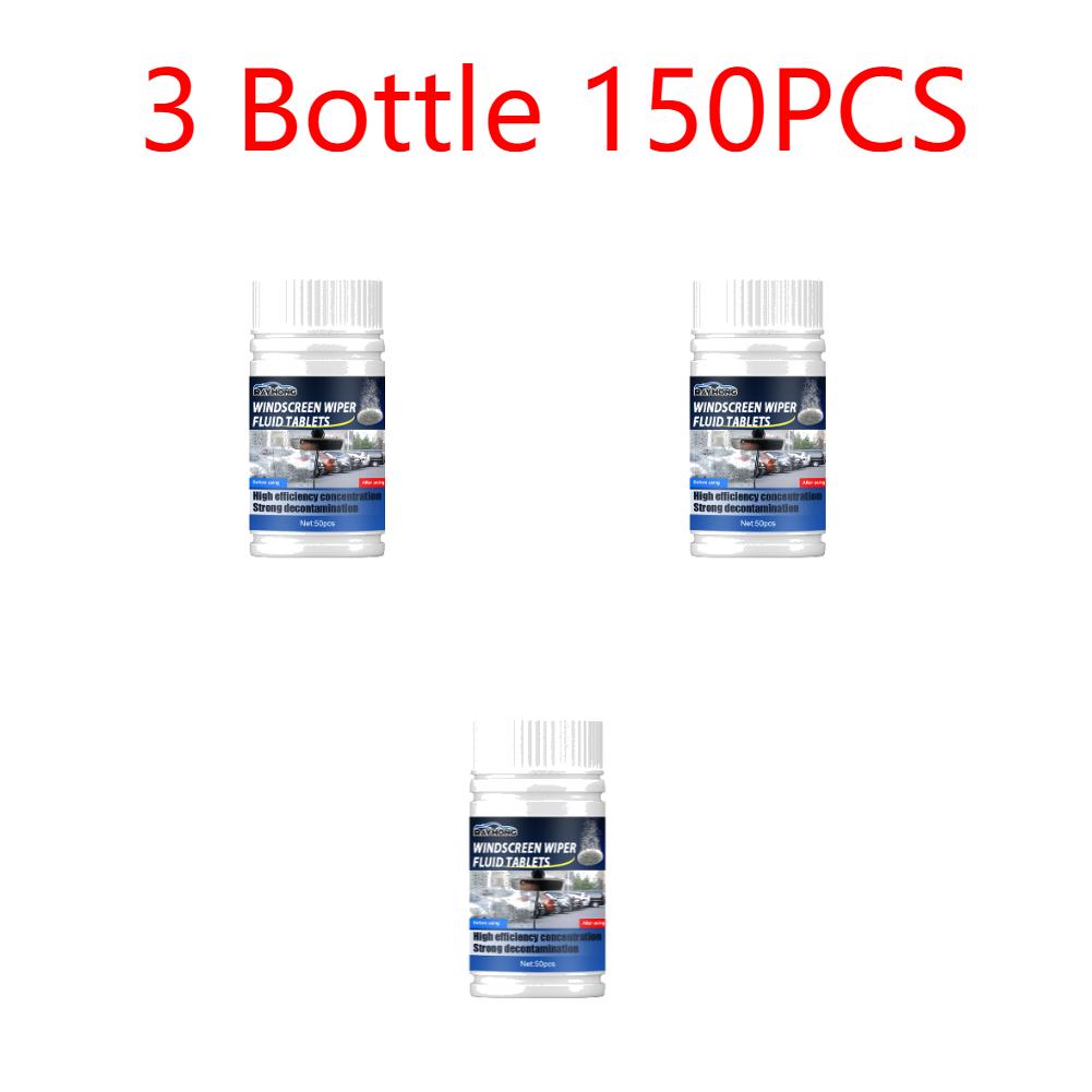 150-500 Pieces Car Windshield Glass Concentrated Washer Tablets Windshield Wiper Fluid Solid Effervescent Tablets 3 Bottle 150PCS
150-500 Pieces Car Windshield Glass Concentrated Washer Tablets Windshield Wiper Fluid Solid Effervescent Tablets 3 Bottle 150PCS