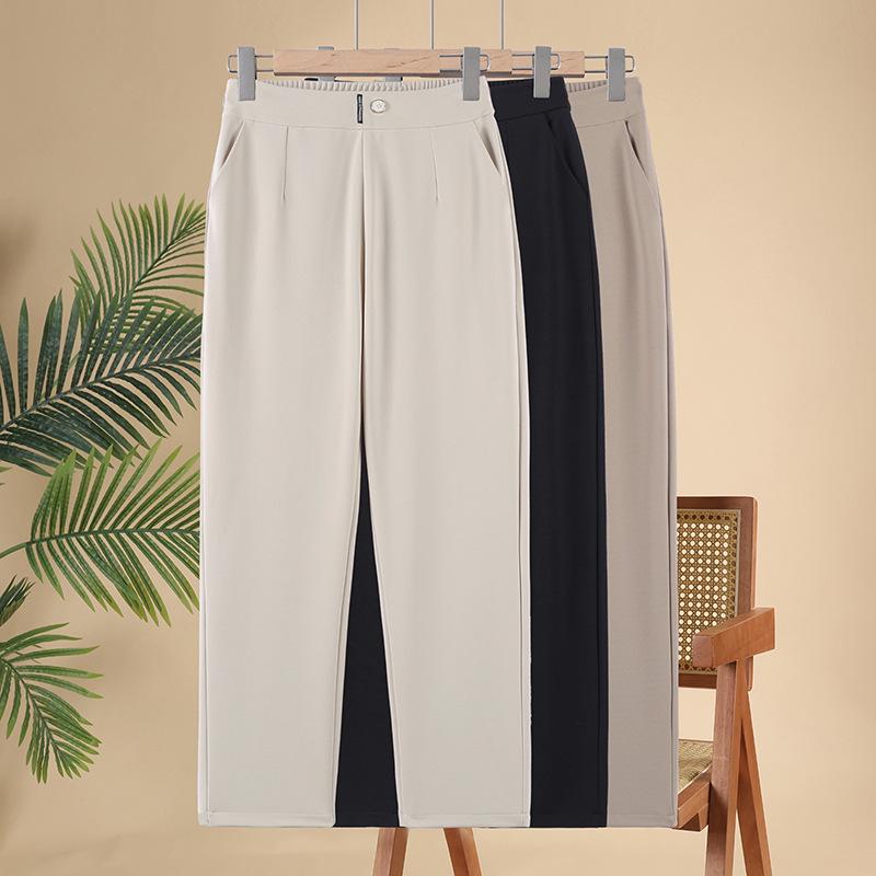 Spring Elastic Waist Straight-Leg Pants for Middle-Aged Women - Casual and Stylish 5XL 145-155 lbs кавовий
Spring Elastic Waist Straight-Leg Pants for Middle-Aged Women - Casual and Stylish 5XL 145-155 lbs кавовий