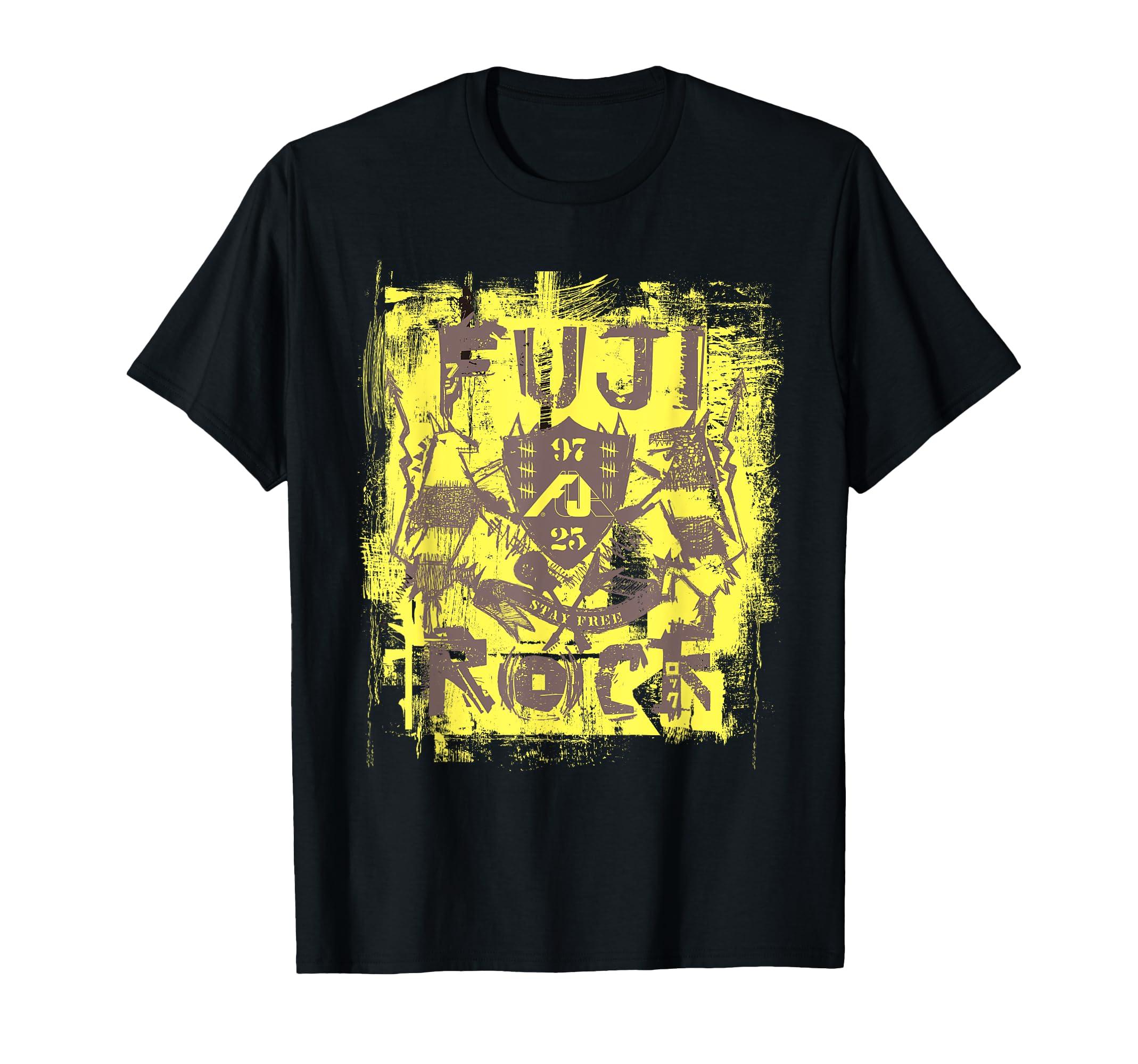 Юбилейная эмблема FUJI ROCK 25, футболка черного цвета, лимитированный цвет Amazon чёрный
Юбилейная эмблема FUJI ROCK 25, футболка черного цвета, лимитированный цвет Amazon чёрный