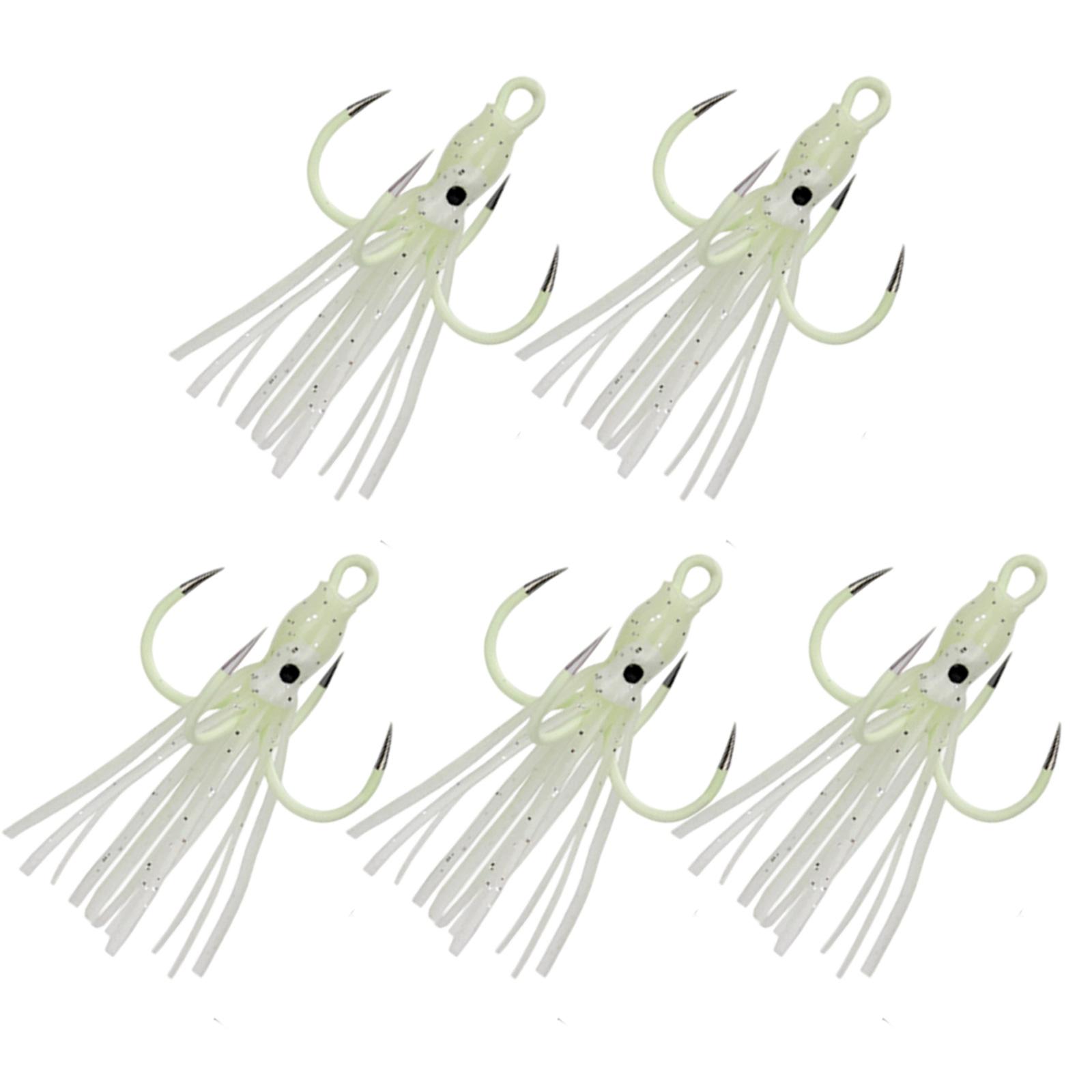 5pcs Trolling Lures Fishing Wobbler Artificial Baits Glow Jig Squid Skirt Baits Fishing Tackle Crankbait Lure 18 Large
5pcs Trolling Lures Fishing Wobbler Artificial Baits Glow Jig Squid Skirt Baits Fishing Tackle Crankbait Lure 18 Large
