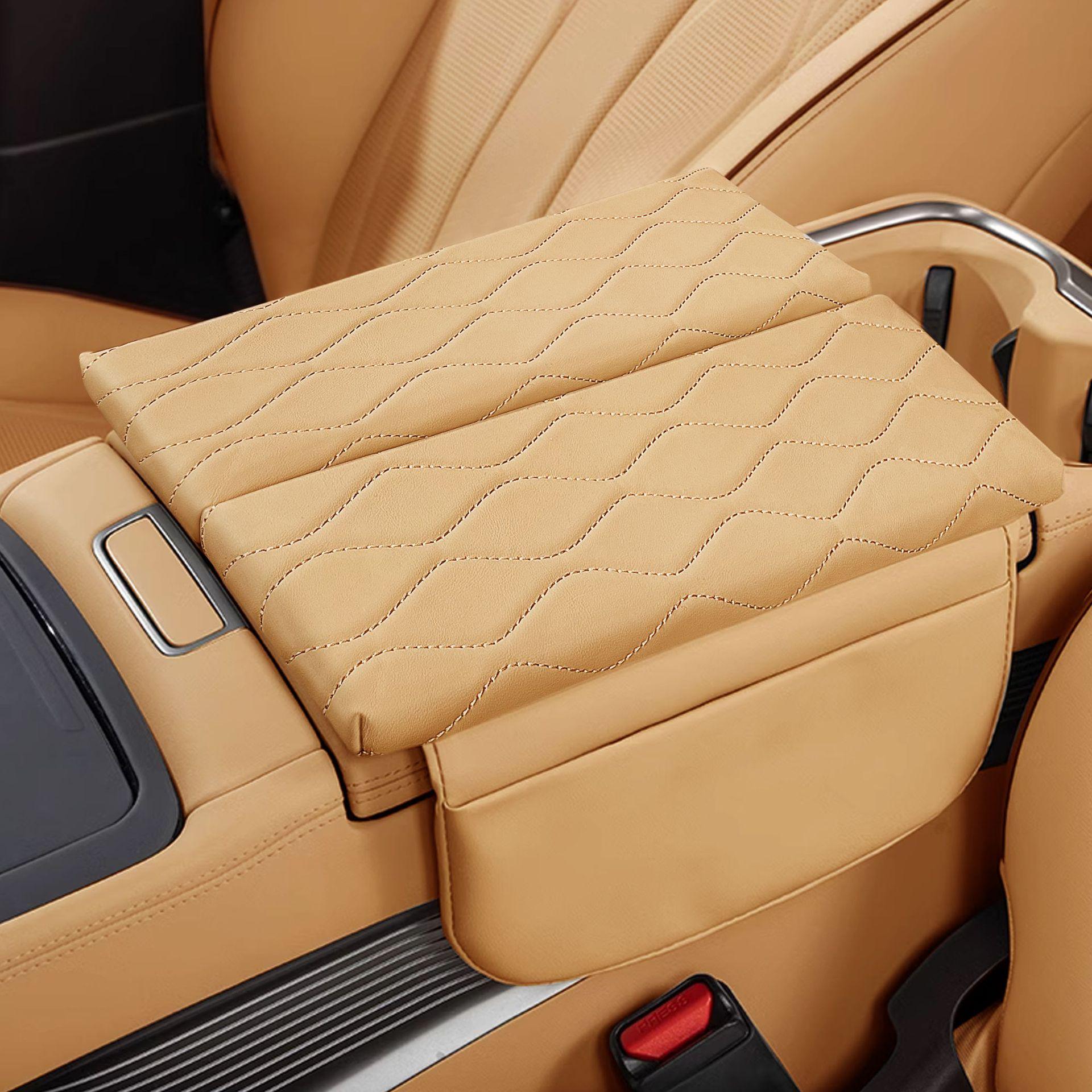 2025 BYD D9 Armrest Box Leather Cover Pad for Car Interior Enhancement.
2025 BYD D9 Armrest Box Leather Cover Pad for Car Interior Enhancement.