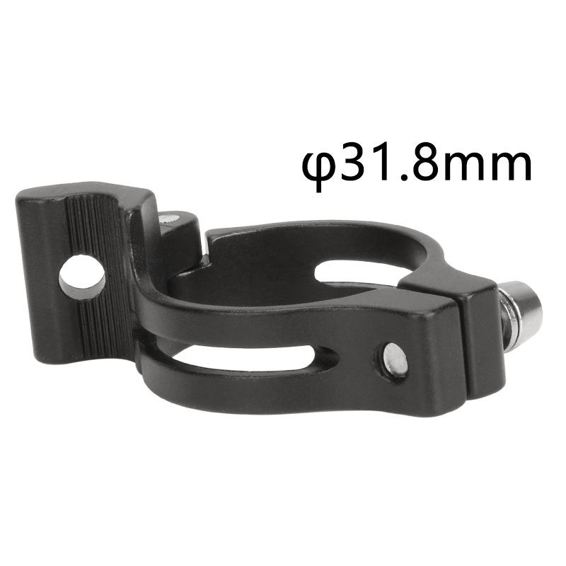 Удобный адаптер переднего переключателя, спортивный велосипедный коготь из алюминиевого сплава Black 31.8mm
Удобный адаптер переднего переключателя, спортивный велосипедный коготь из алюминиевого сплава Black 31.8mm