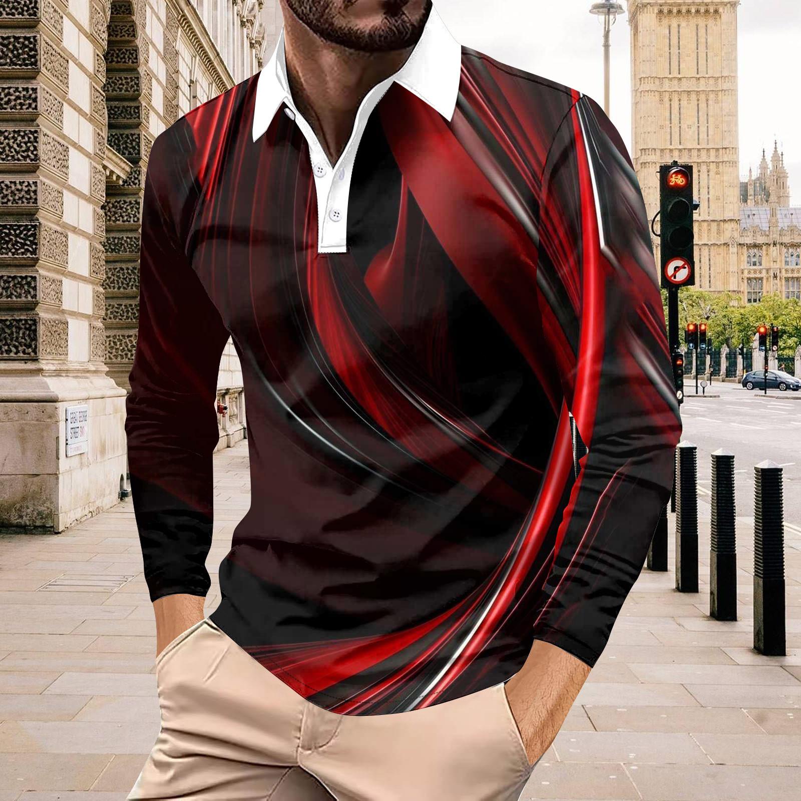 Мужская рубашка для гольфа, повседневная спортивная, с V-образным вырезом, ребристый воротник, с длинным рукавом, модная, повседневная, однотонная, однотонная, весна-лето, стандартная посадка L винный
Мужская рубашка для гольфа, повседневная спортивная, с V-образным вырезом, ребристый воротник, с длинным рукавом, модная, повседневная, однотонная, однотонная, весна-лето, стандартная посадка L винный