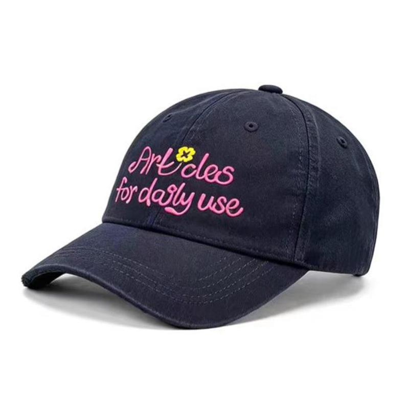 Korean version letter embroidered polka dot baseball cap, versatile spring and summer sunshade duckbill hat Adjustable темно-синього кольору
Korean version letter embroidered polka dot baseball cap, versatile spring and summer sunshade duckbill hat Adjustable темно-синього кольору