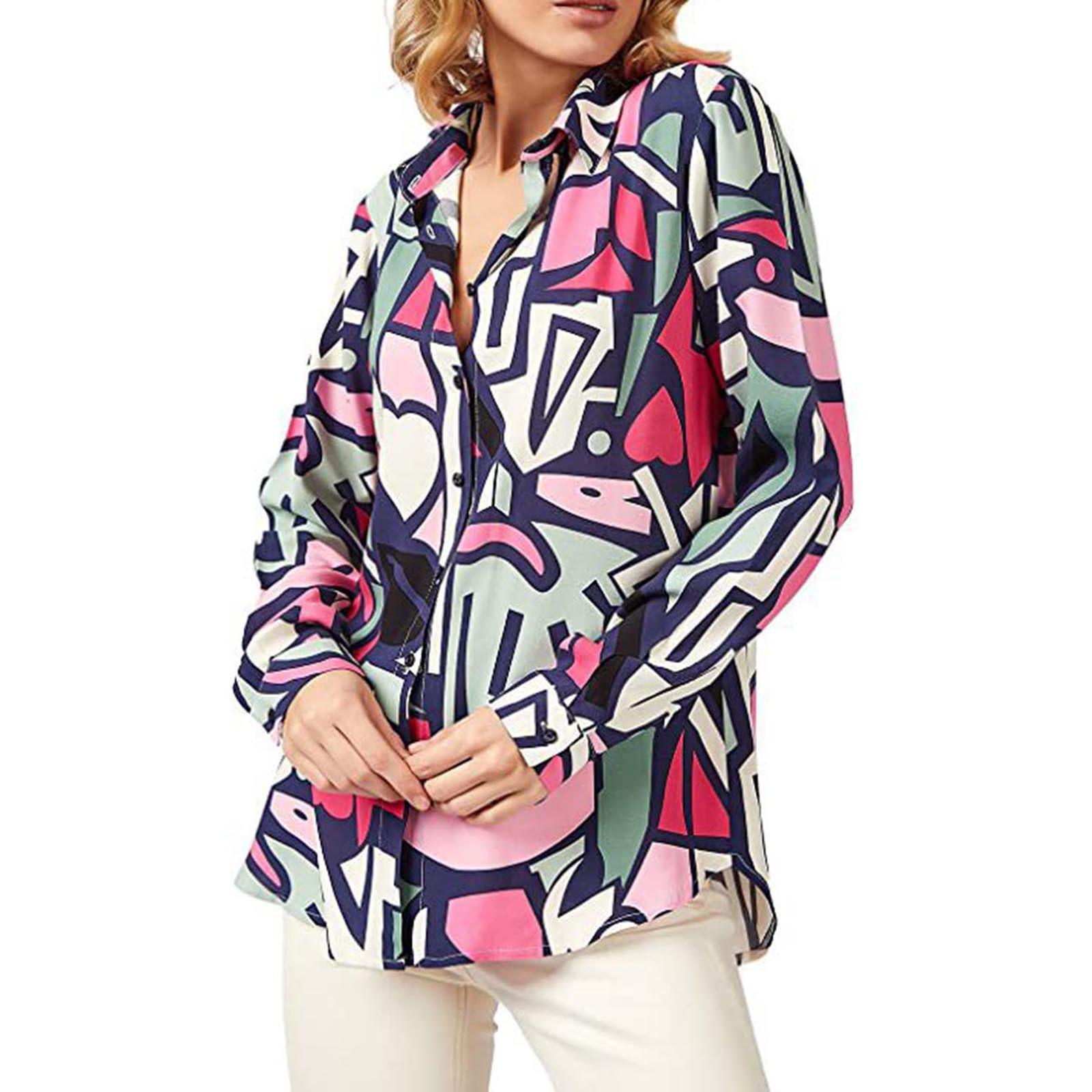 Блузки для женщин. Модные, повседневные рубашки на пуговицах с длинными рукавами. Топы. Рубашка-кардиган с лацканами с принтом. XXL фиолетовый
Блузки для женщин. Модные, повседневные рубашки на пуговицах с длинными рукавами. Топы. Рубашка-кардиган с лацканами с принтом. XXL фиолетовый