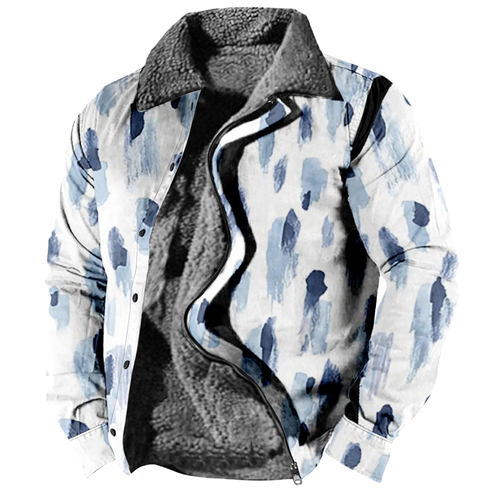 Мужская зимняя Повседневная куртка на пуговицах с длинным рукавом и принтом на Хэллоуин, толстое пальто XXL
Мужская зимняя Повседневная куртка на пуговицах с длинным рукавом и принтом на Хэллоуин, толстое пальто XXL