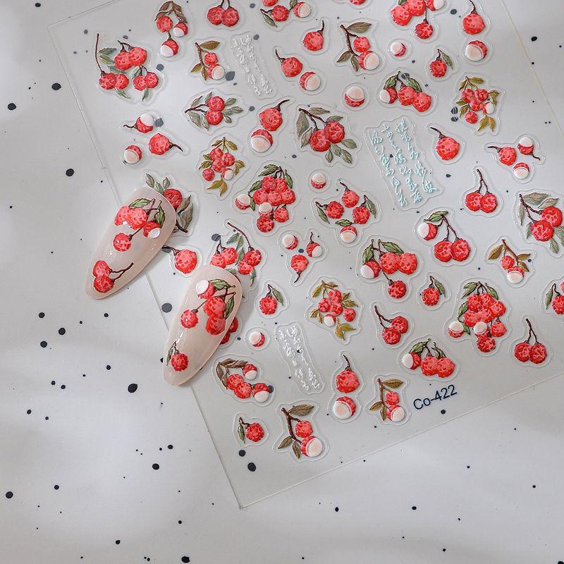 New Craft Changan Lychee Nail Stickers Embossed Summer Jelly Cute DIY Stickers Seasonal Fruit 422 Default
New Craft Changan Lychee Nail Stickers Embossed Summer Jelly Cute DIY Stickers Seasonal Fruit 422 Default