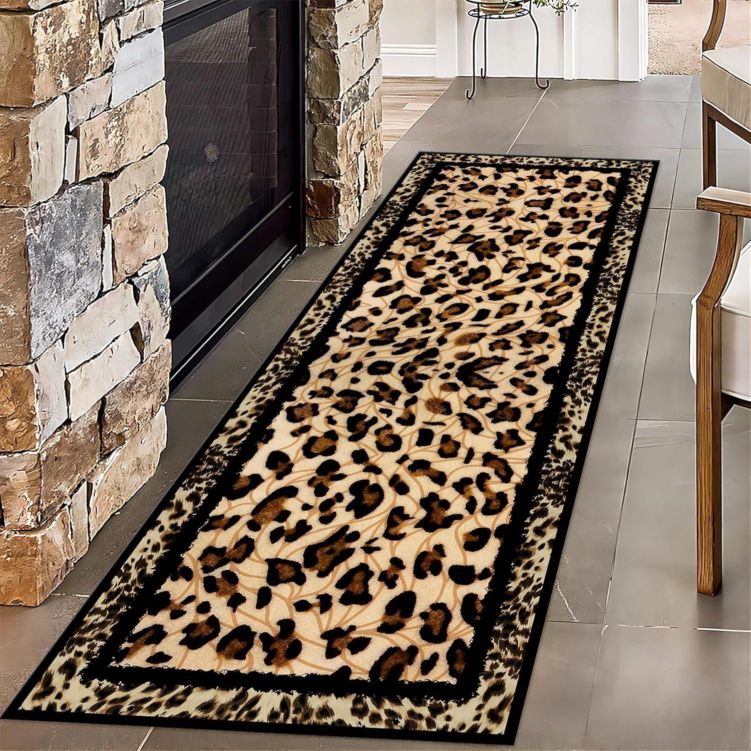 Animal Stripes Runner for Entryway Boho Beige Animal Zebra Print Rugs for Living Room, Wildlife Fur Print Non-Skid Carpets 40x120CM
Animal Stripes Runner for Entryway Boho Beige Animal Zebra Print Rugs for Living Room, Wildlife Fur Print Non-Skid Carpets 40x120CM