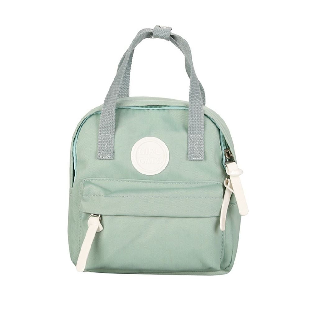 New Solid Color Parent-Child Backpack Canvas Adjustable Mommy Bag Zipper School Bag Women S зелений
New Solid Color Parent-Child Backpack Canvas Adjustable Mommy Bag Zipper School Bag Women S зелений