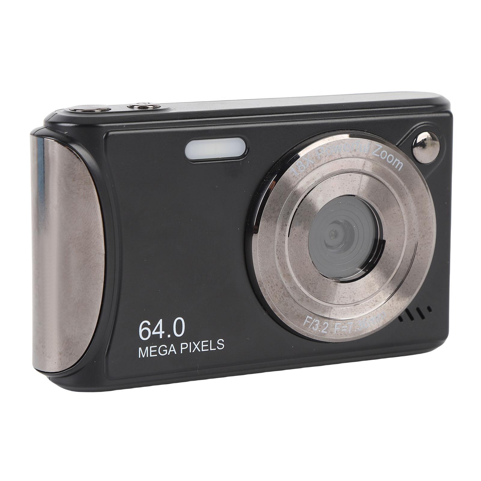 Відеокамера 64МП Фото 4K Відео 18X Цифровий Зум Автофокус 2.4-дюймова DV-камера для Подорожей
Відеокамера 64МП Фото 4K Відео 18X Цифровий Зум Автофокус 2.4-дюймова DV-камера для Подорожей