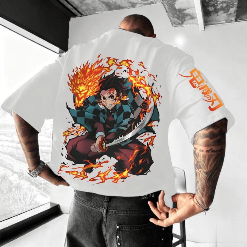 Unisex Summer Oversized Demon Slayer Anime Graphic T Shirt Man Women Short Sleeve Tee Cotton Streetwear Casual Tops Fashion Y2k S
Unisex Summer Oversized Demon Slayer Anime Graphic T Shirt Man Women Short Sleeve Tee Cotton Streetwear Casual Tops Fashion Y2k S