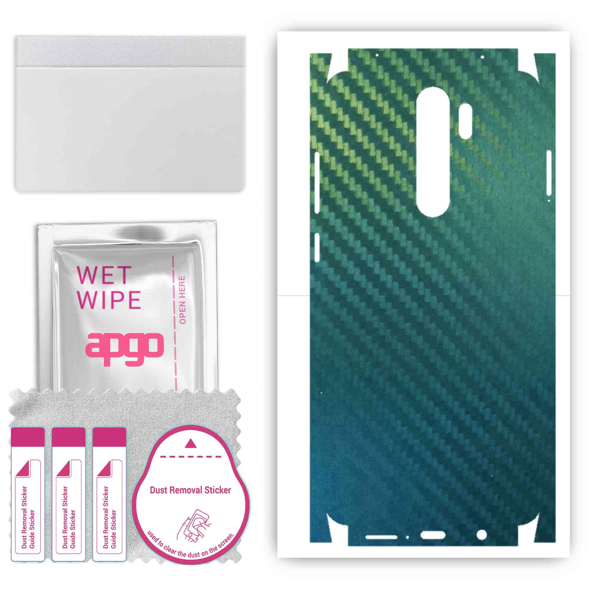 Apgo Protective Skin Sticker for the back+sides compatible with Xiaomi Redmi Note 8 Pro, Full Wrap Film, Foil, Vinyl - Pattern Carbon Chameleon CAKA1
Apgo Protective Skin Sticker for the back+sides compatible with Xiaomi Redmi Note 8 Pro, Full Wrap Film, Foil, Vinyl - Pattern Carbon Chameleon CAKA1
