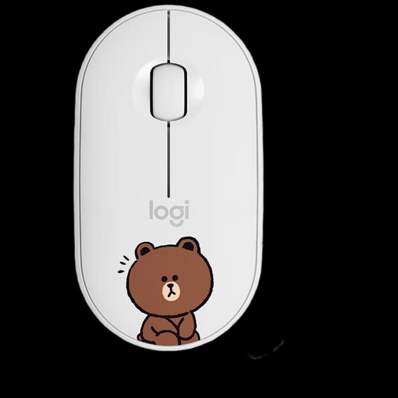 Logitech Pebble LINE FRIENDS Brown Bear Silent Bluetooth Mouse
Logitech Pebble LINE FRIENDS Brown Bear Silent Bluetooth Mouse