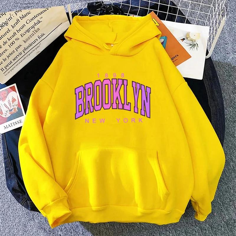 Fashion Women s Sweatshirts High Quality Brooklyn Print Hooded Long Sleeve Pullover City Vibe Girls Daily Casual Hoodie 3XL
Fashion Women s Sweatshirts High Quality Brooklyn Print Hooded Long Sleeve Pullover City Vibe Girls Daily Casual Hoodie 3XL