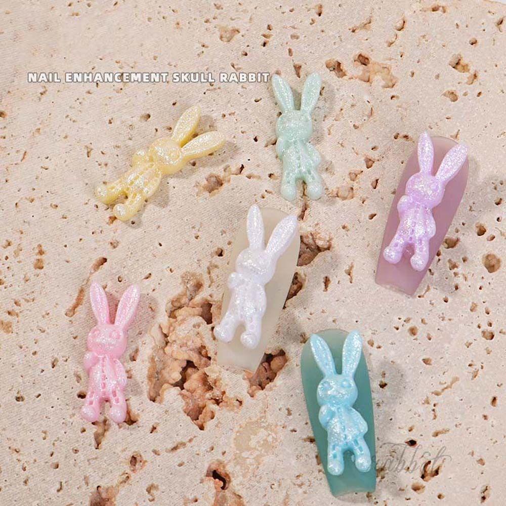 Nail Charms Manicure Accessories 3D Nail Drills Cartoon Nail Rhinestones Rabbits Nail Decorations pink-50pcs
Nail Charms Manicure Accessories 3D Nail Drills Cartoon Nail Rhinestones Rabbits Nail Decorations pink-50pcs