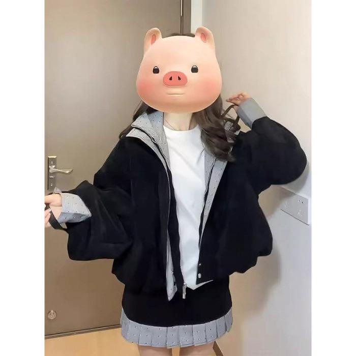 Korean-Style Women s Casual Suit Set: Autumn/Winter 2025 Jacket & Short Skirt M
Korean-Style Women s Casual Suit Set: Autumn/Winter 2025 Jacket & Short Skirt M