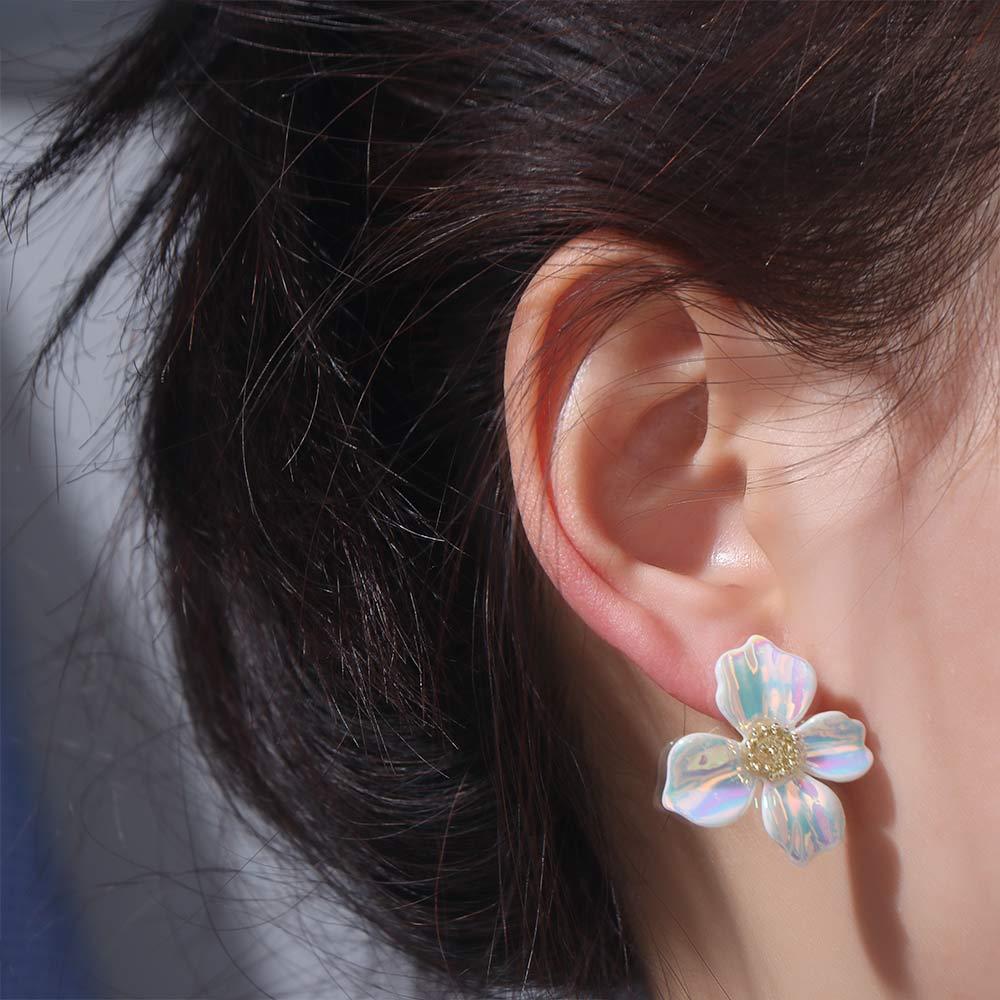 Zinc Zinc Alloy Flower Earrings Acrylic Ear Accessories Lustrous Ear Studs Daily Dress рожевий 
Zinc Zinc Alloy Flower Earrings Acrylic Ear Accessories Lustrous Ear Studs Daily Dress рожевий