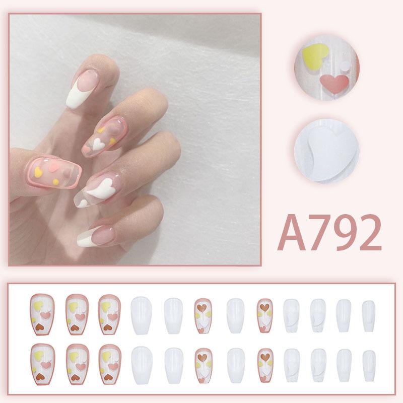French-American High-End Ice Translucent Heart-Shaped Detachable Whitening Set (24 Pieces) - Nude Color Trend
French-American High-End Ice Translucent Heart-Shaped Detachable Whitening Set (24 Pieces) - Nude Color Trend