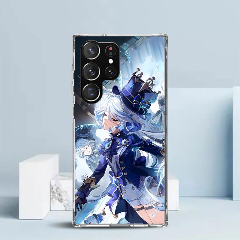 Cute Furina Genshin Impact Soft Cover for Samsung Galaxy S25 Edge S26 S24 S23 Ultra Phone Case S22 S21 Plus S20 FE Print Pattern Samsung S26 Ultra
Cute Furina Genshin Impact Soft Cover for Samsung Galaxy S25 Edge S26 S24 S23 Ultra Phone Case S22 S21 Plus S20 FE Print Pattern Samsung S26 Ultra