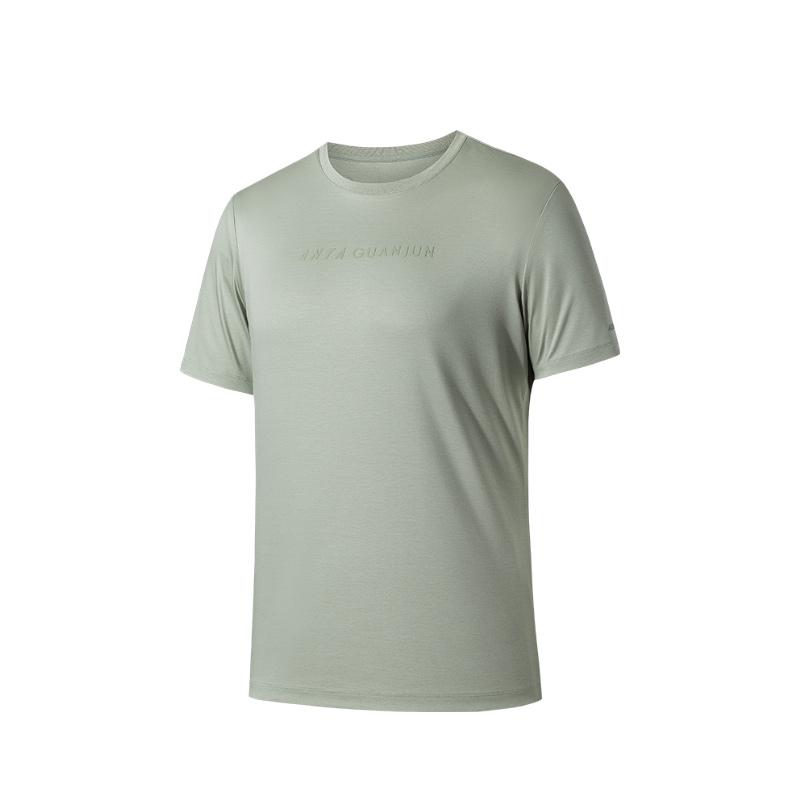 Anta Comfortable Simple Letter Round Neck Pullover Versatile Short Sleeve T-Shirt Men Tops Camellia-Green 152520136-3 S
Anta Comfortable Simple Letter Round Neck Pullover Versatile Short Sleeve T-Shirt Men Tops Camellia-Green 152520136-3 S