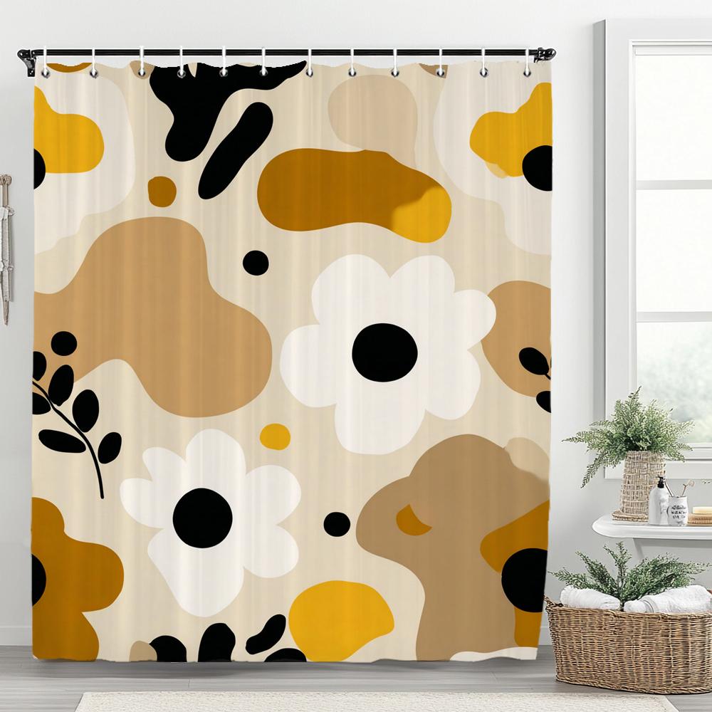 Modern Minimalist style Floral Leaf Shower Curtain,Polyester Fabric Washable Bathroom Curtains,Home Decoration With Hooks 90x180cm-35x70in
Modern Minimalist style Floral Leaf Shower Curtain,Polyester Fabric Washable Bathroom Curtains,Home Decoration With Hooks 90x180cm-35x70in