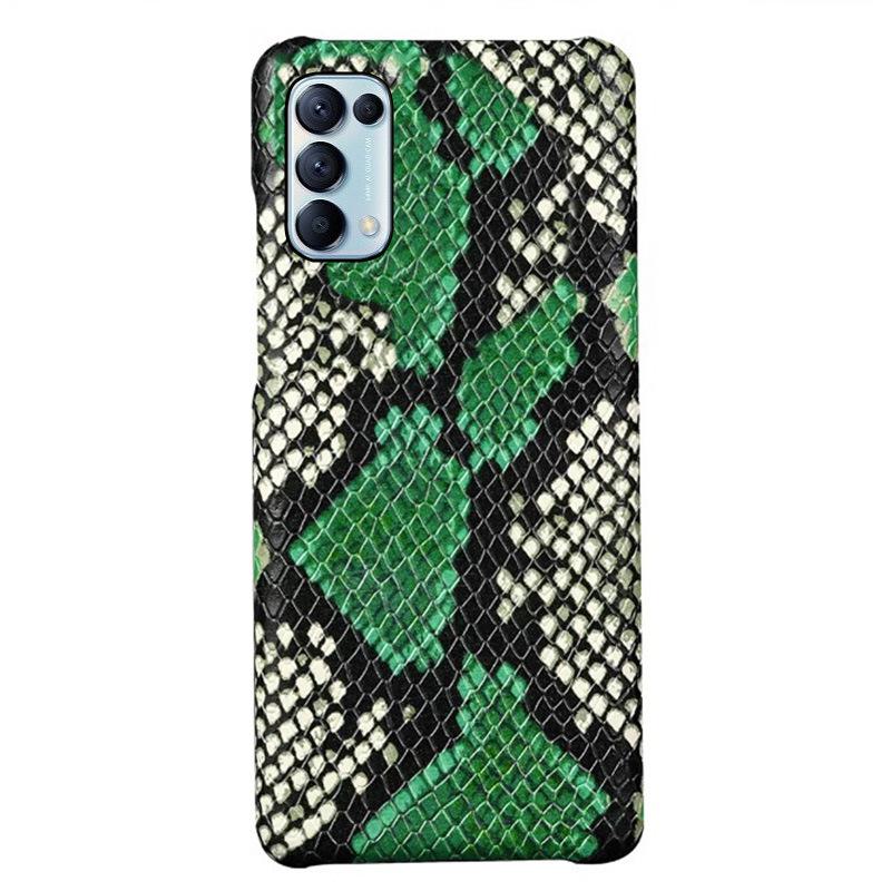 OPPO Reno5 5PRO Genuine Leather Half Cover Protective Case with Python Skin Pattern Reno10 зелёный
OPPO Reno5 5PRO Genuine Leather Half Cover Protective Case with Python Skin Pattern Reno10 зелёный