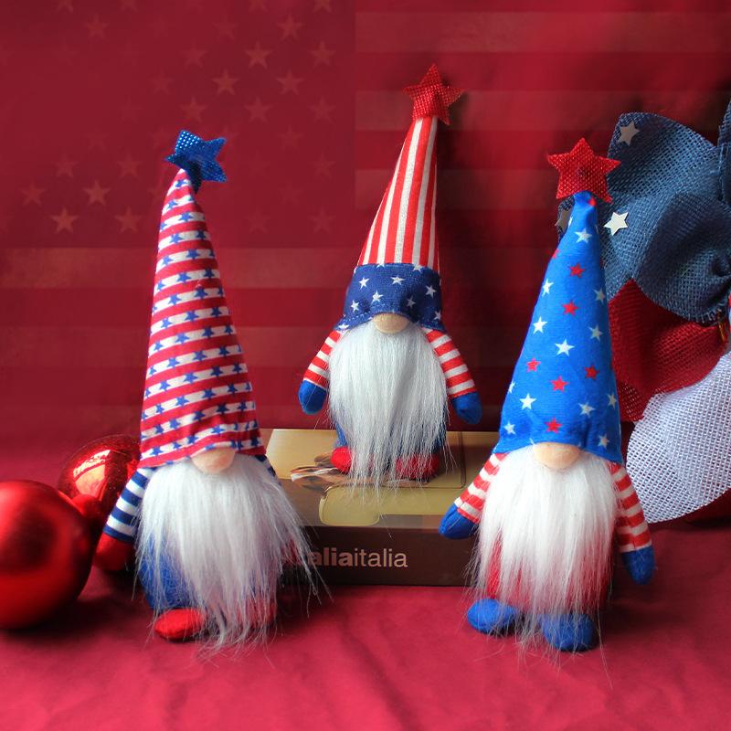 Independence Day Gnome Doll Standing American Festival Faceless Doll Decoration Household Goods
Independence Day Gnome Doll Standing American Festival Faceless Doll Decoration Household Goods