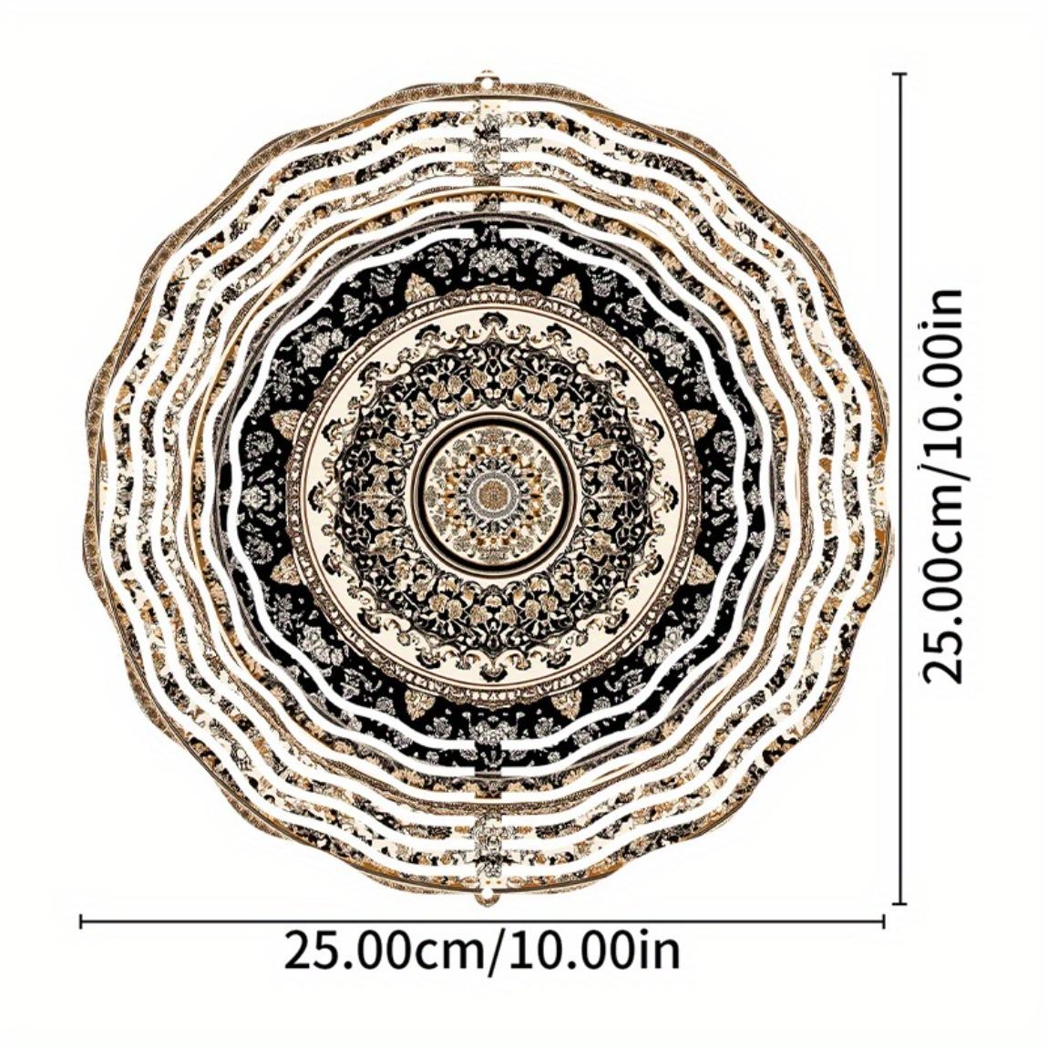 Multi Layered Wind Spinner for Home and Garden Decor Classic Style All Season Outdoor Ornament No Electricity Needed 01A
Multi Layered Wind Spinner for Home and Garden Decor Classic Style All Season Outdoor Ornament No Electricity Needed 01A