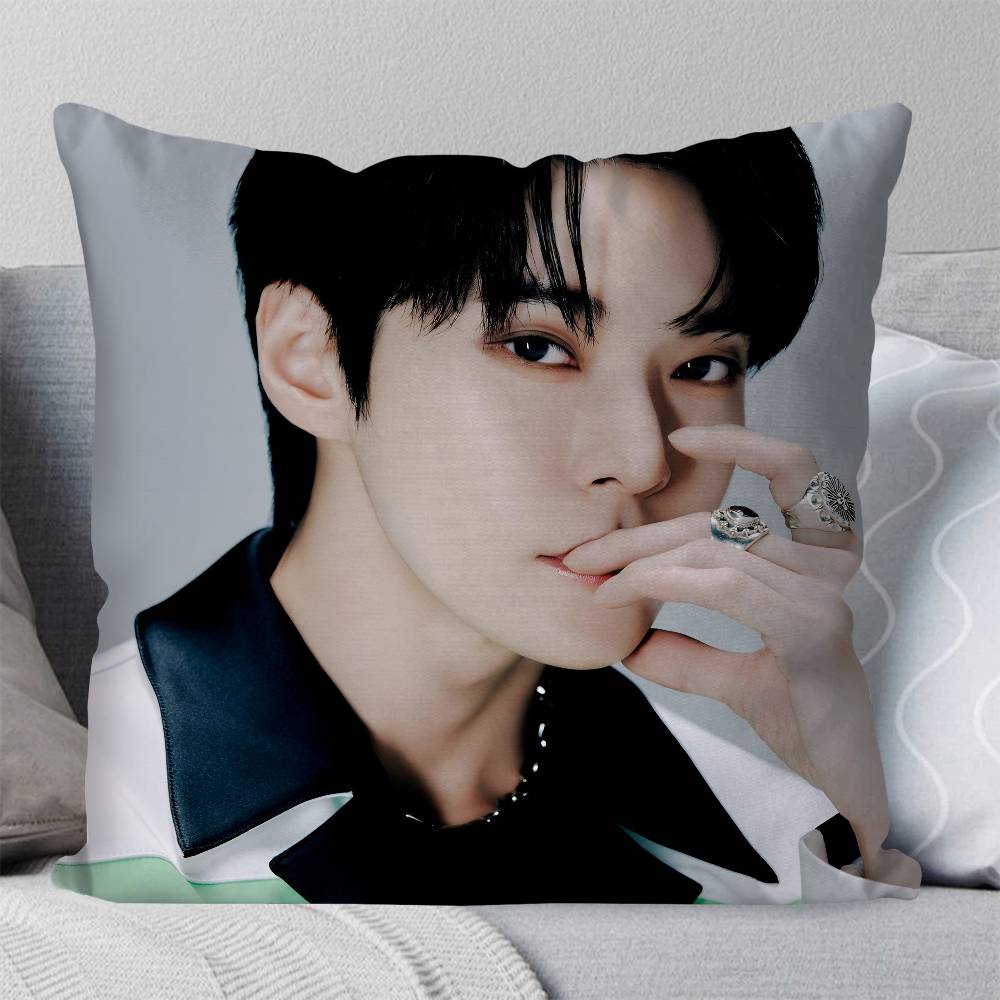 Doyoung Kpop Pillow Case Square Pillow Bedroom Sofa Leisure Comfort Cushion Car Living Room Home Decoration 16x16Inch
Doyoung Kpop Pillow Case Square Pillow Bedroom Sofa Leisure Comfort Cushion Car Living Room Home Decoration 16x16Inch