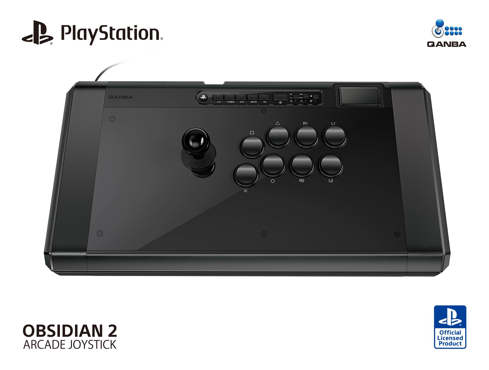 Qanba Obsidian 2 Qanba Obsidian 2 Arcade Joystick Japanese version Officially licensed product in (PlayStation®5 / PlayStation®4 / PC) [PlayStation чорний
Qanba Obsidian 2 Qanba Obsidian 2 Arcade Joystick Japanese version Officially licensed product in (PlayStation®5 / PlayStation®4 / PC) [PlayStation чорний