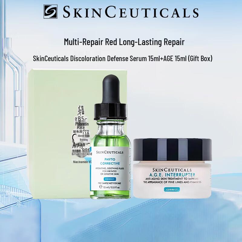 Skinceuticals AGE Interrupter Cream & Phyto Corrective Serum Set
Skinceuticals AGE Interrupter Cream & Phyto Corrective Serum Set