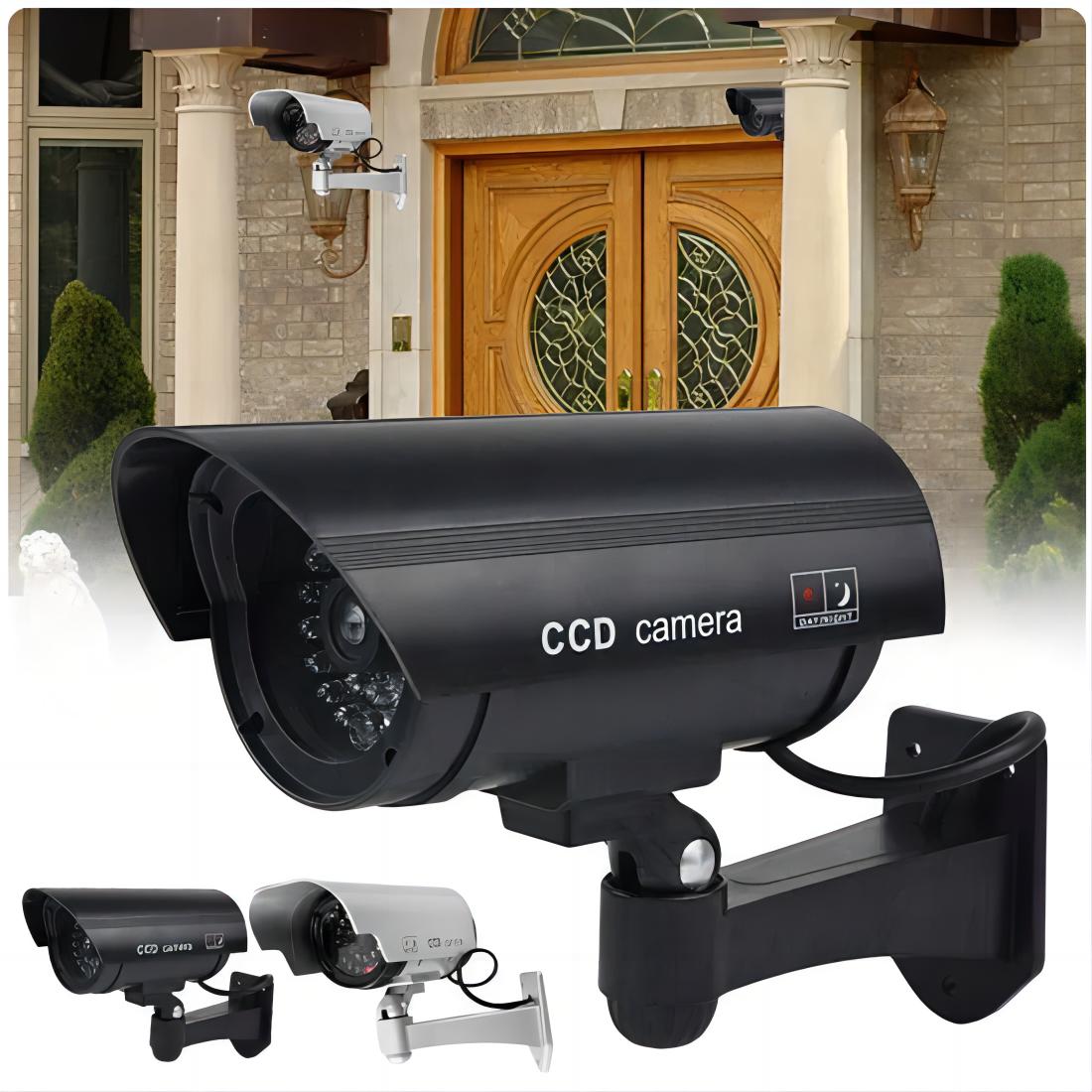 Simulation Security CCTV Cameras Indoor And Outdoor For Home And Office Monitoring Flashing LED Red Light Waterproof чорний
Simulation Security CCTV Cameras Indoor And Outdoor For Home And Office Monitoring Flashing LED Red Light Waterproof чорний
