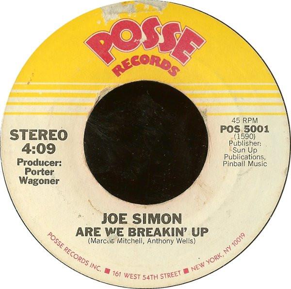 7inch Record JOE SIMON - Baby, When Love Is In Your Heart (I POSSE5001 Posse Records 1980 Canada Soul/Funk Used
7inch Record JOE SIMON - Baby, When Love Is In Your Heart (I POSSE5001 Posse Records 1980 Canada Soul/Funk Used