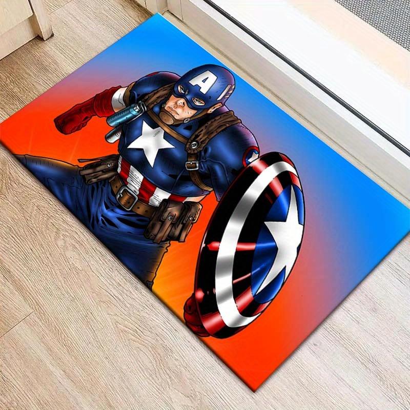 1pc Captain America Pattern Area Rug Soft Flannel Floor Mat for Living Room, Bedroom, Sofa Coffee Table Floor Mat, Machine Washable 60cm by 90cm
1pc Captain America Pattern Area Rug Soft Flannel Floor Mat for Living Room, Bedroom, Sofa Coffee Table Floor Mat, Machine Washable 60cm by 90cm