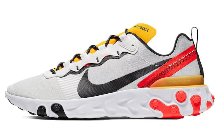 Nike React Element 55 White Black Crimson Gold BQ6166-102 43
Nike React Element 55 White Black Crimson Gold BQ6166-102 43
